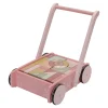 Houten Blokken>Tiamo Little Dutch Blokkenkar Roze