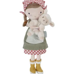 Poppen Zonder Functies> Little Dutch Boerin Rosa Met Schaap 35 Cm