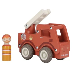 Voertuigen> Little Dutch brandweerwagen met pegdoll fsc