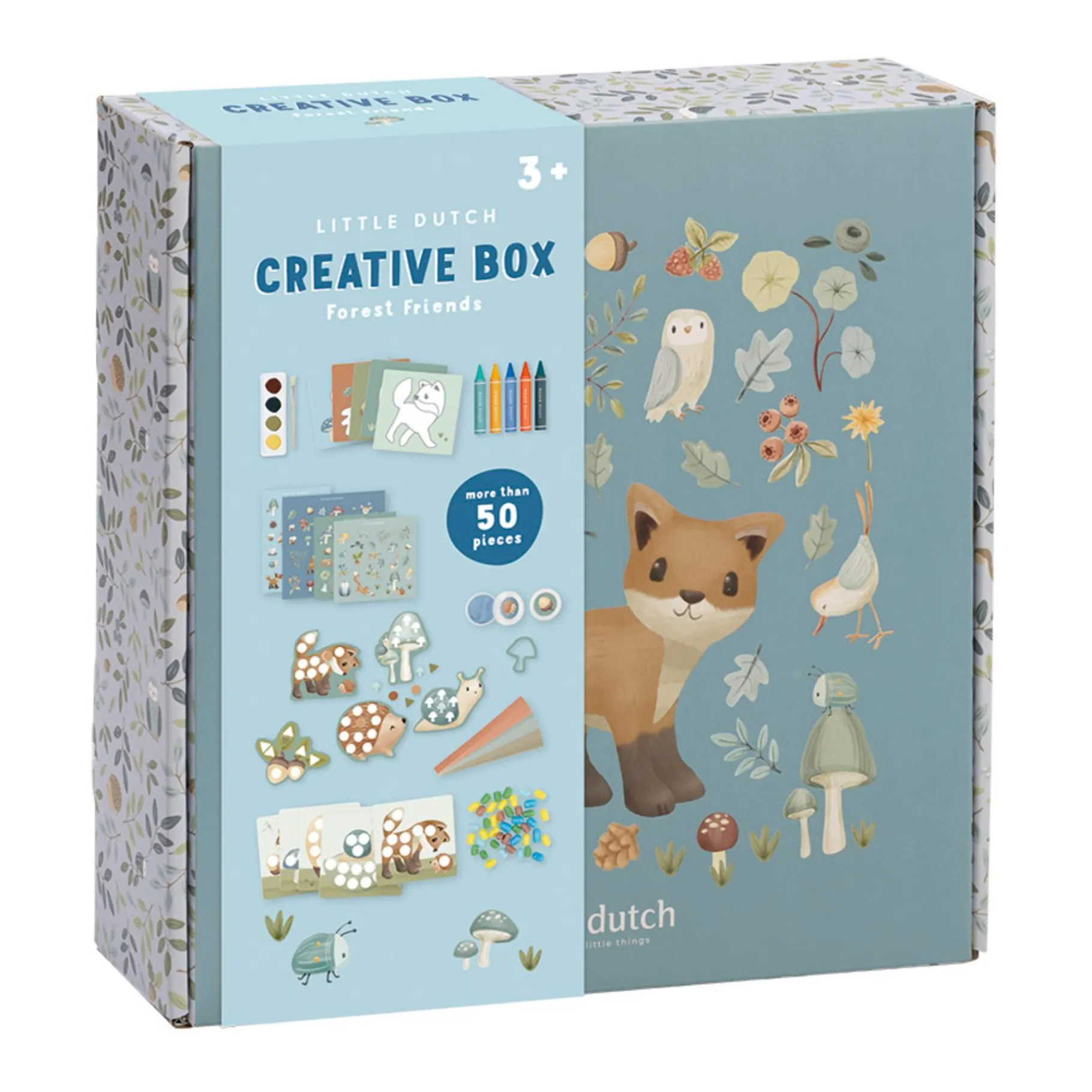 Knutselsets> Little Dutch crea box XL Forest Friends