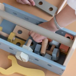 Werkbank / Gereedschap|Jongens>Tiamo Little Dutch Gereedschapskist 20-Delig