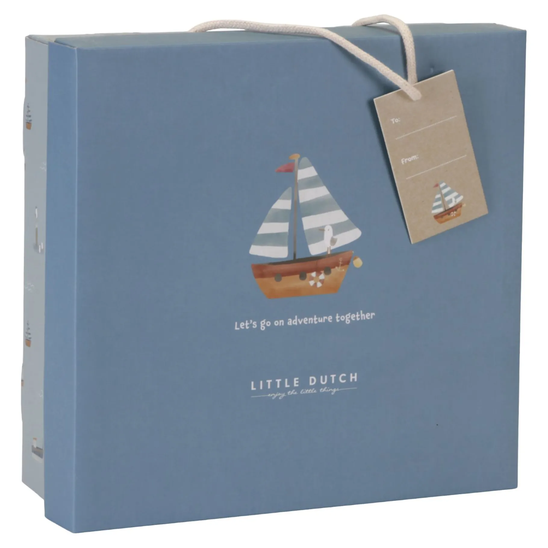 Plucheknuffels|Babyspeelgoed>Tiamo Little Dutch Giftset 3-Delig Sailors Bay