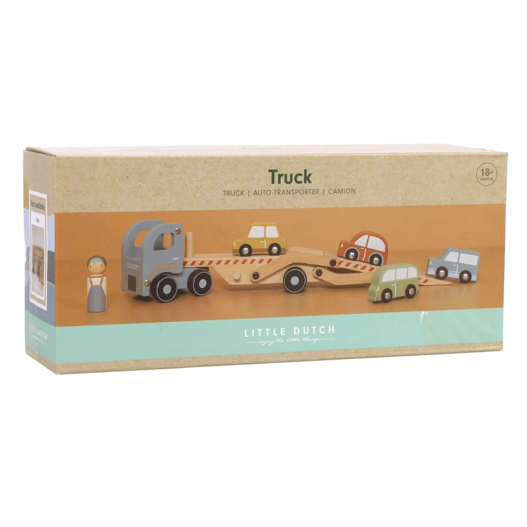 Babyspeelgoed>Tiamo Little Dutch Houten Truck
