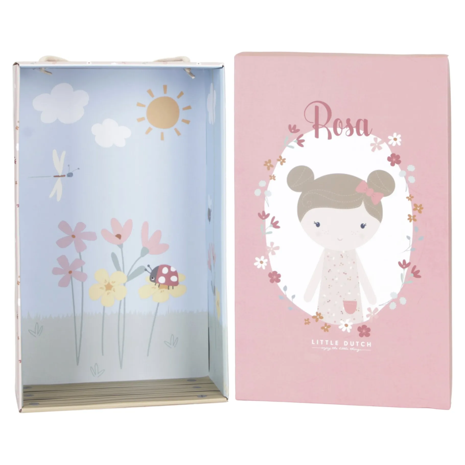 Overige>Tiamo Little Dutch Knuffelpop Rosa 50 cm