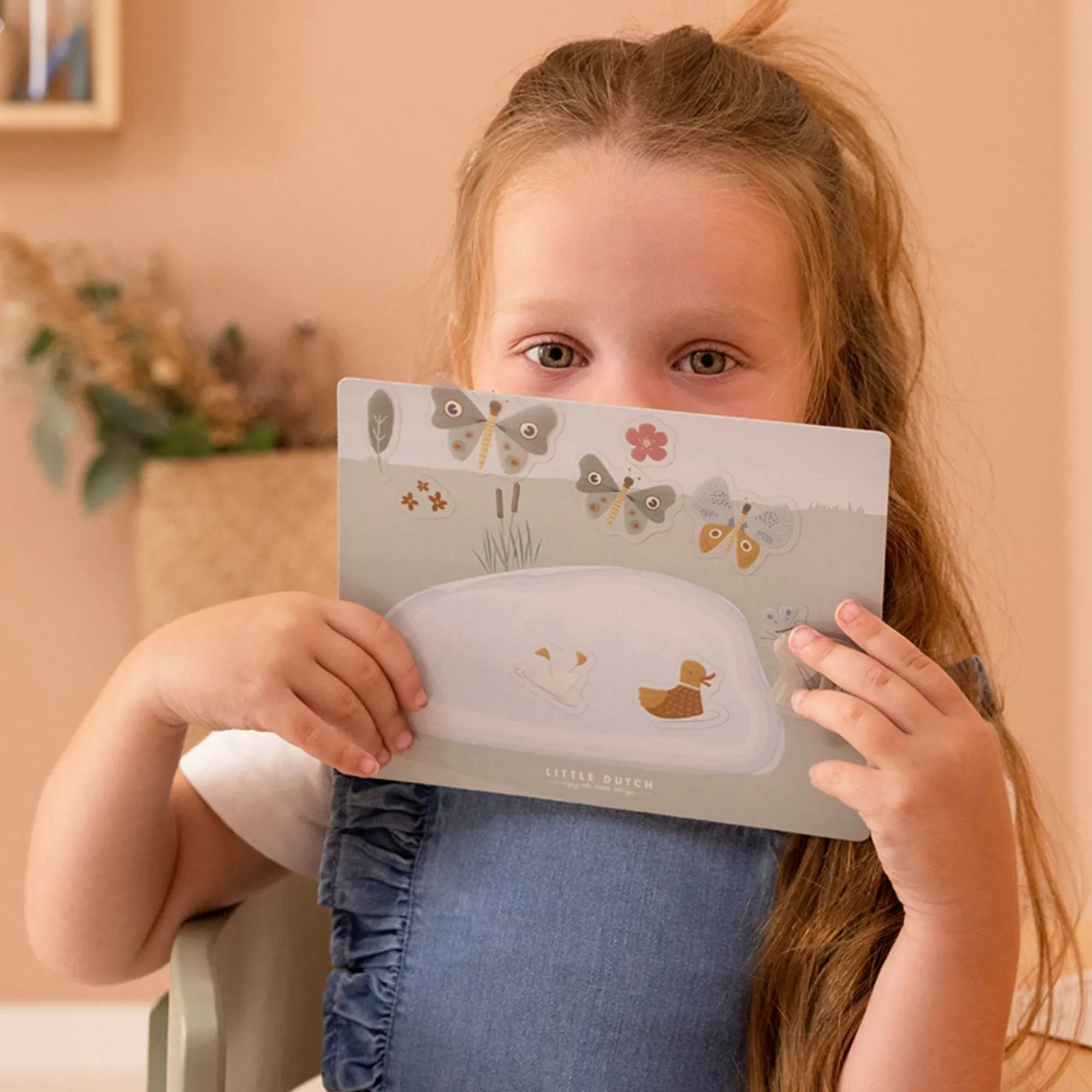 Stickers>Tiamo Little Dutch Raamstickers Flowers & Butterflies