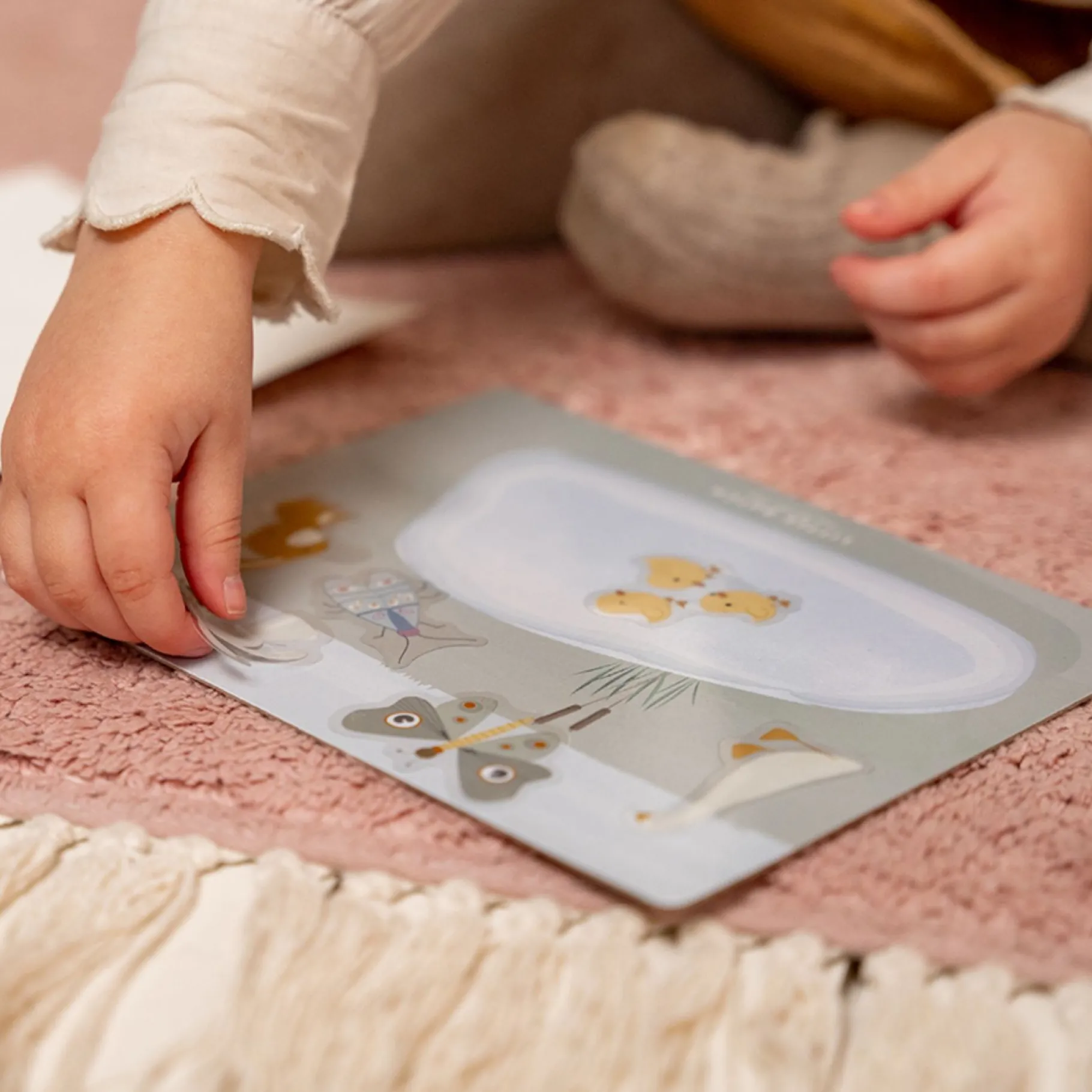 Stickers>Tiamo Little Dutch Raamstickers Flowers & Butterflies