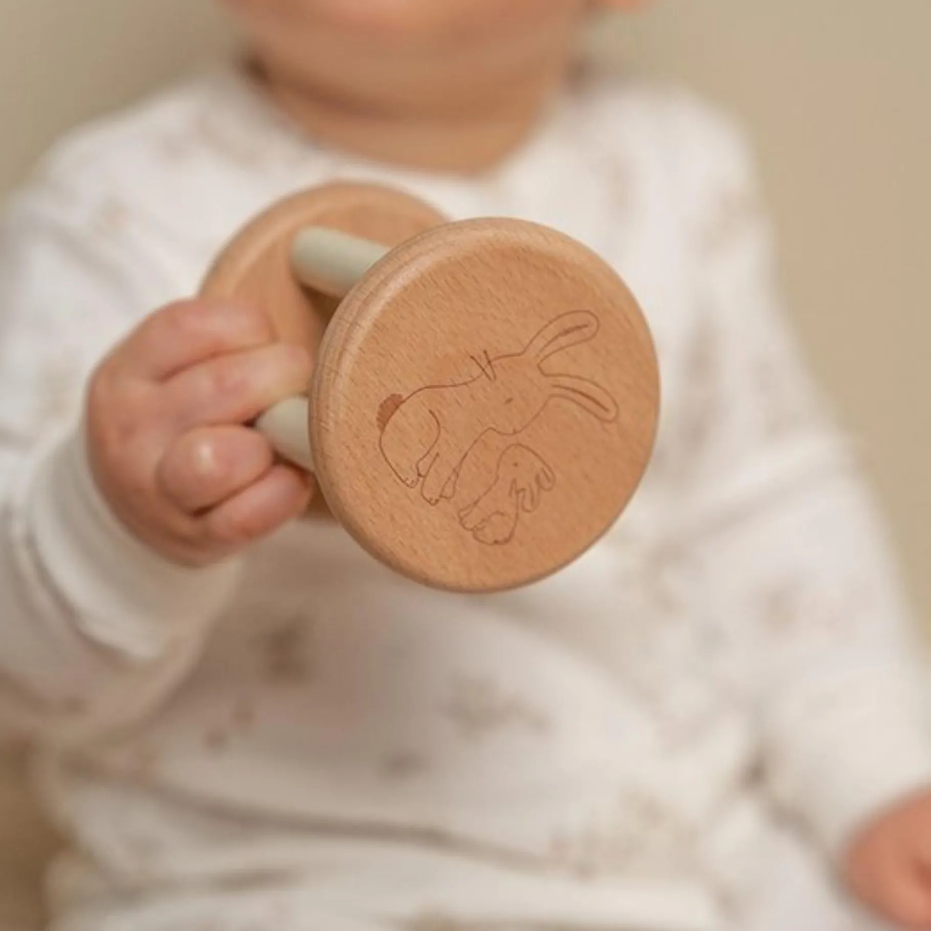 Rammelaars> Little Dutch Rammelaar Roller Baby Bunny