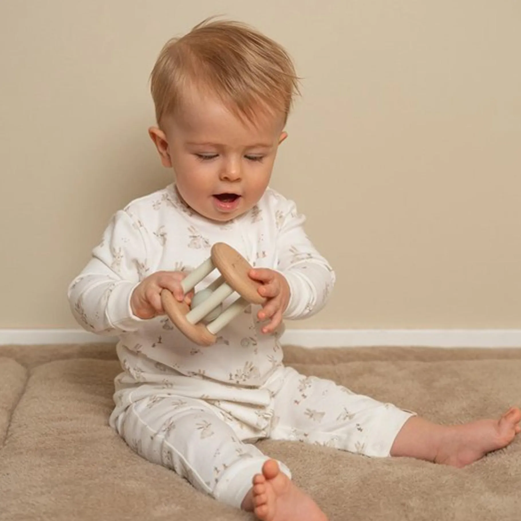 Rammelaars> Little Dutch Rammelaar Roller Baby Bunny