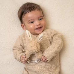 Dieren Knuffels En Pluche> Little Dutch Ringrammelaar Baby Bunny