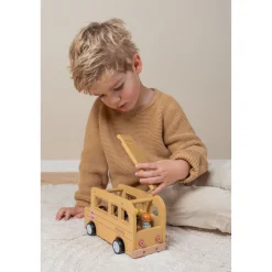 Babyspeelgoed></noscript> Little Dutch Schoolbus Met Poppetjes