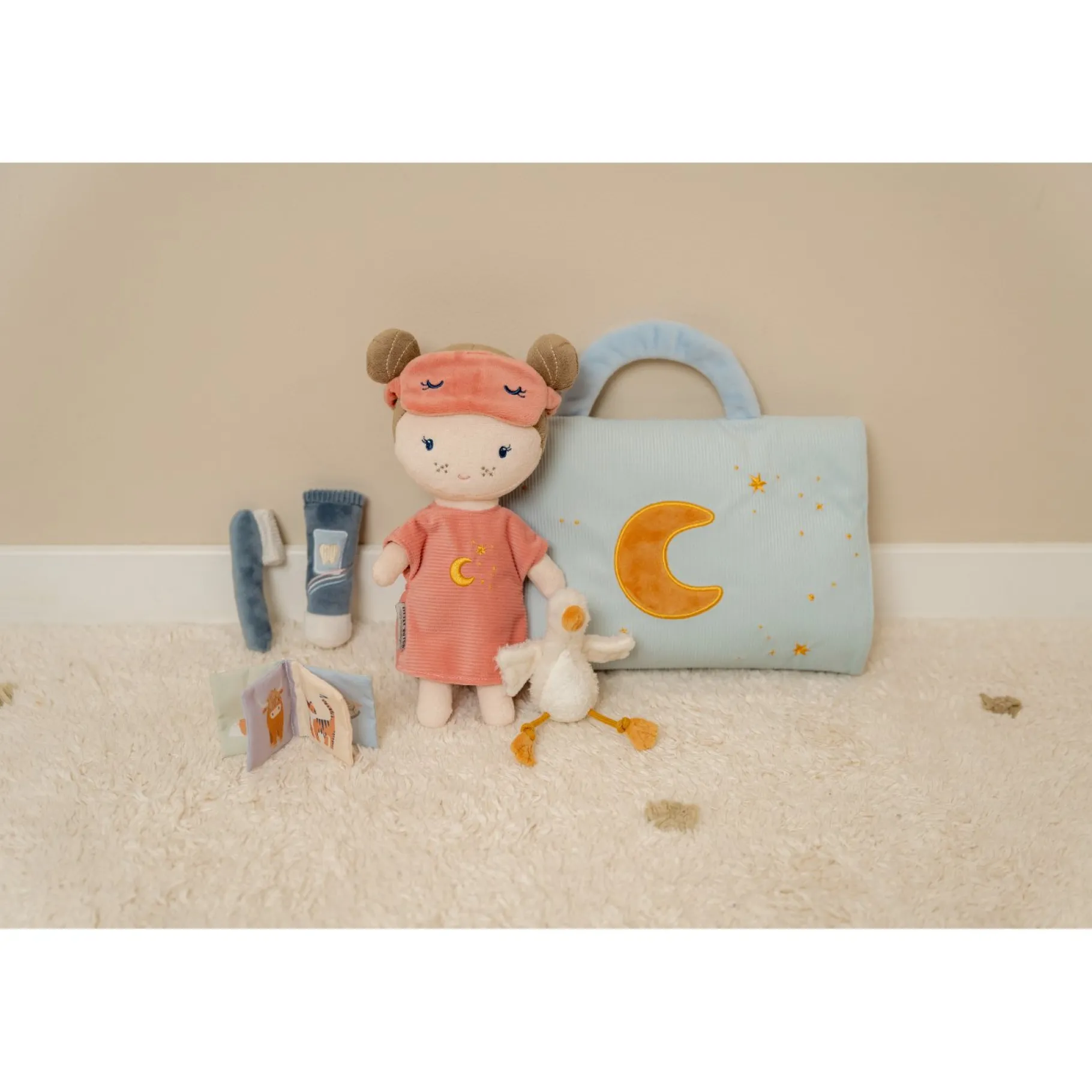 Poppen Zonder Functies>Tiamo Little Dutch Set Logeerpop