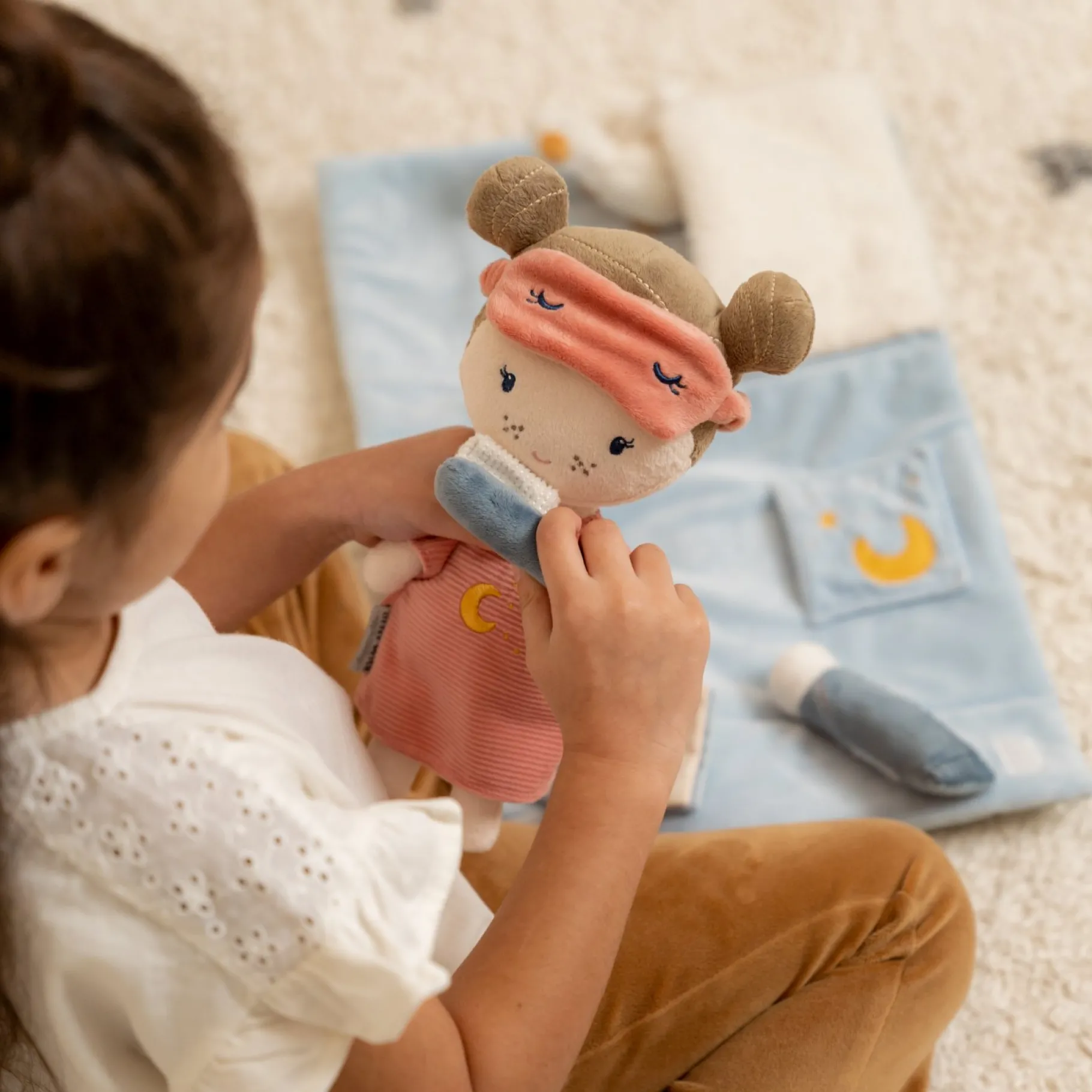 Poppen Zonder Functies>Tiamo Little Dutch Set Logeerpop