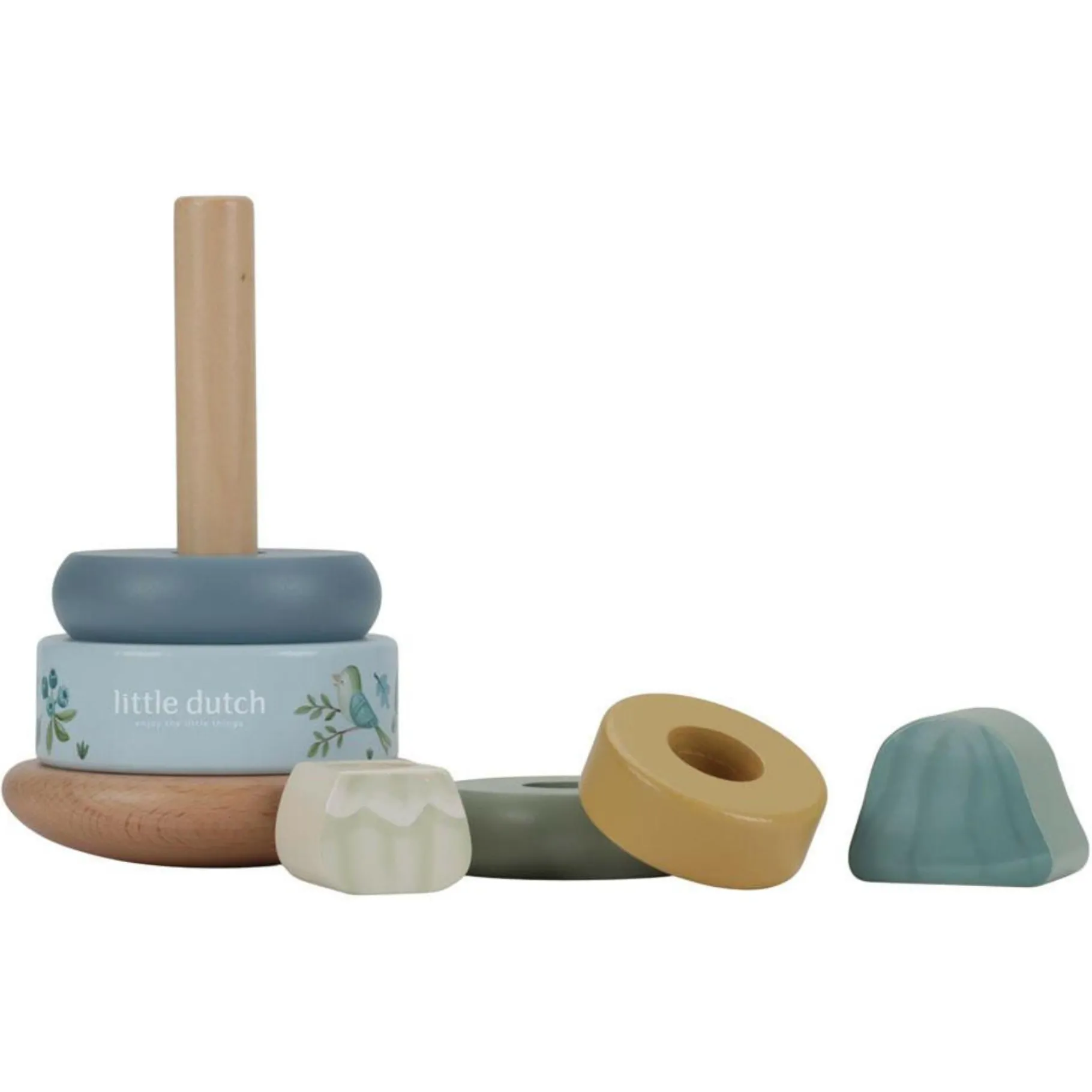 Stapeltorens> Little Dutch Tuimelstapelaar Hout Forest Friends