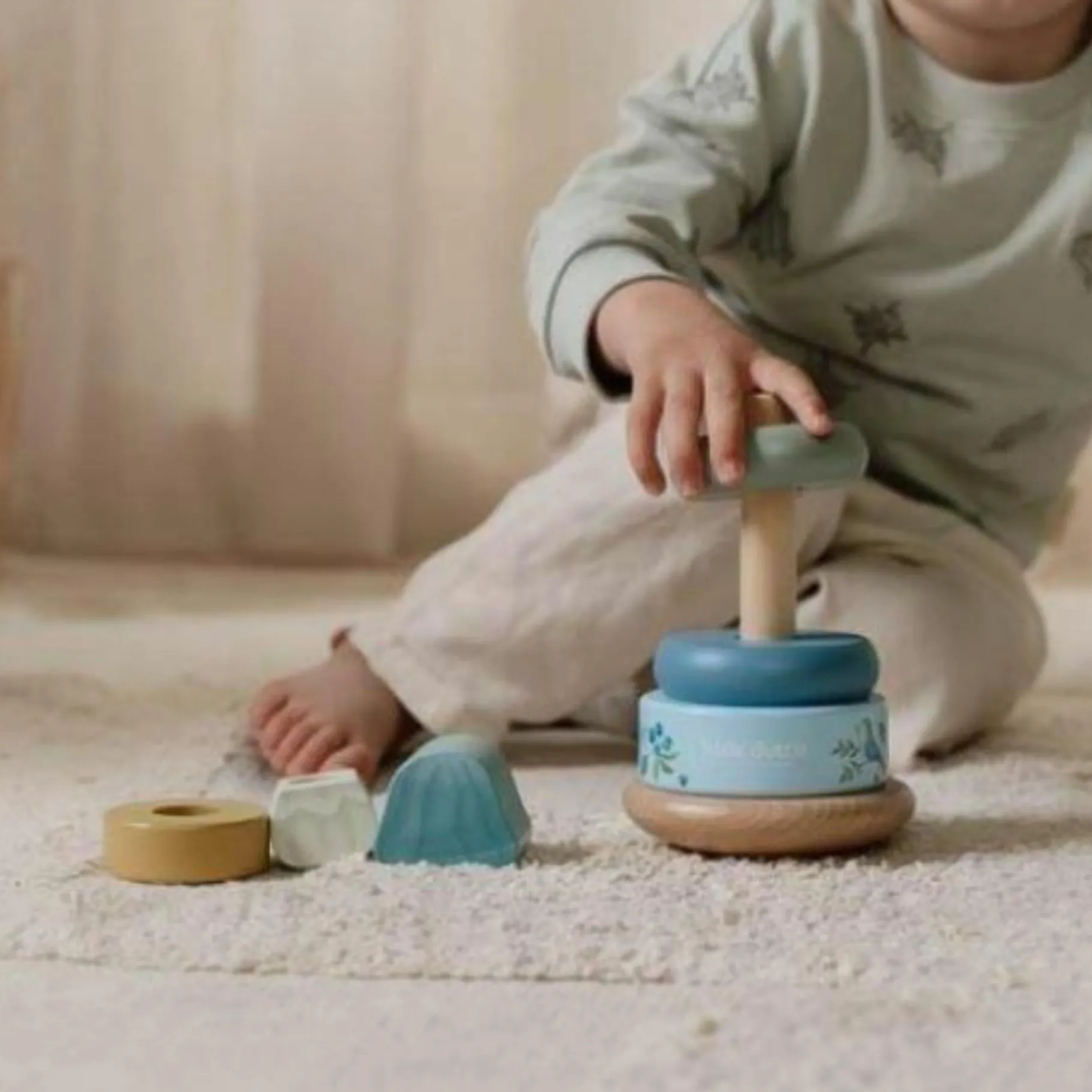 Stapeltorens> Little Dutch Tuimelstapelaar Hout Forest Friends