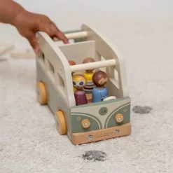 Voertuigen|Baby Voertuigen></noscript>Tiamo Little Dutch Vintage Camperbus Met Gezin