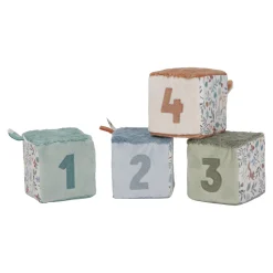 Stapeltorens> Little Dutch Zachte Blokkenset Forest Friends