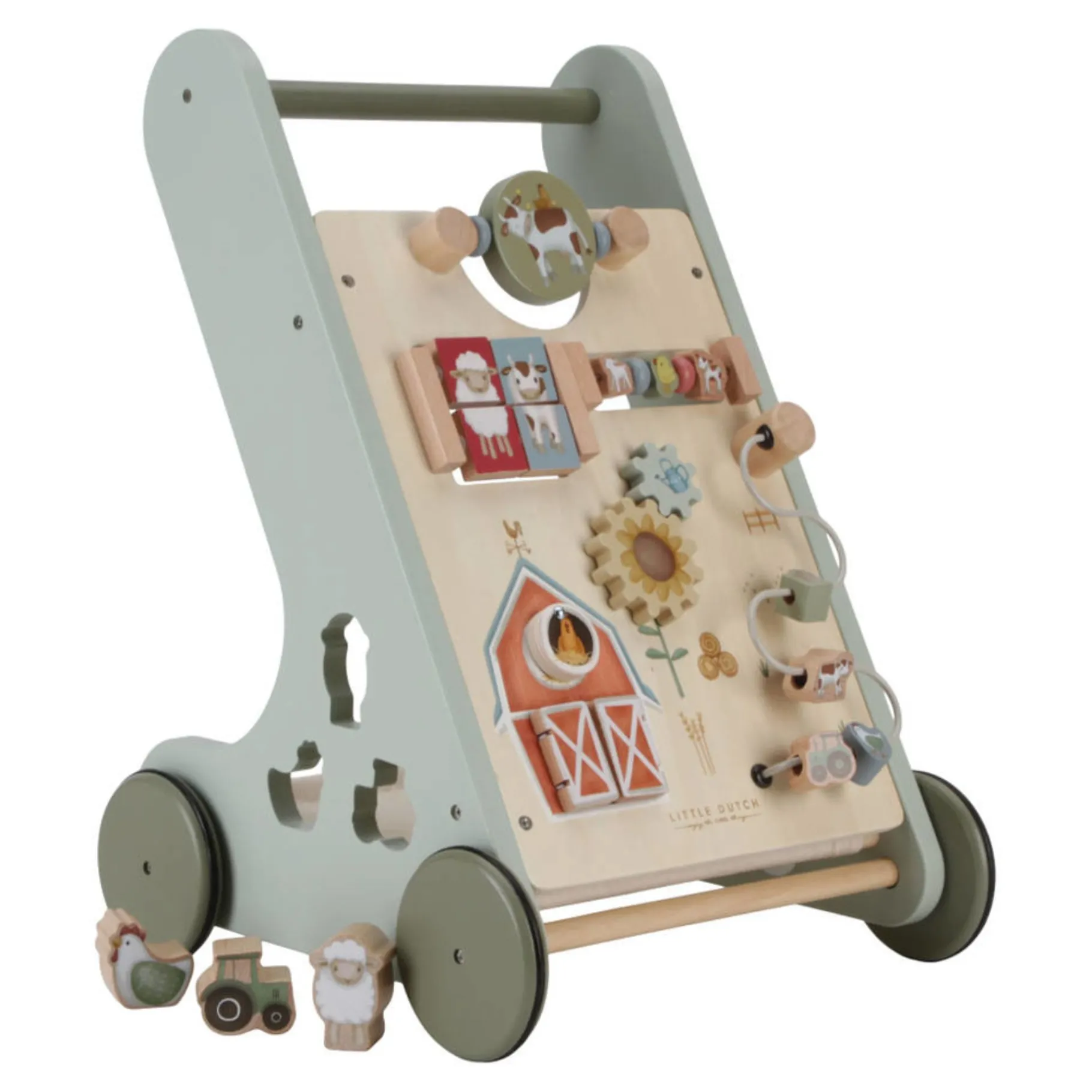 Loopfiguren|Looptrainer>Tiamo Little Farm Activiteiten Loopwagen