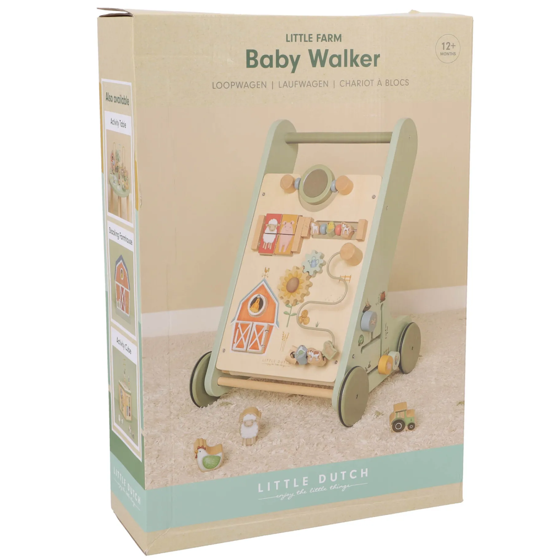 Loopfiguren|Looptrainer>Tiamo Little Farm Activiteiten Loopwagen