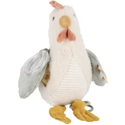 Plucheknuffels>Tiamo Little Farm Activiteitenknuffel Kip 25cm