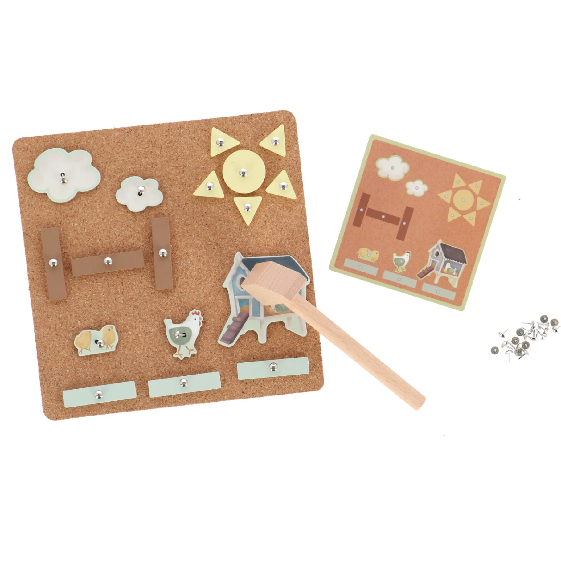 Babyspeelgoed>Tiamo Little Farm Hamertje Tik