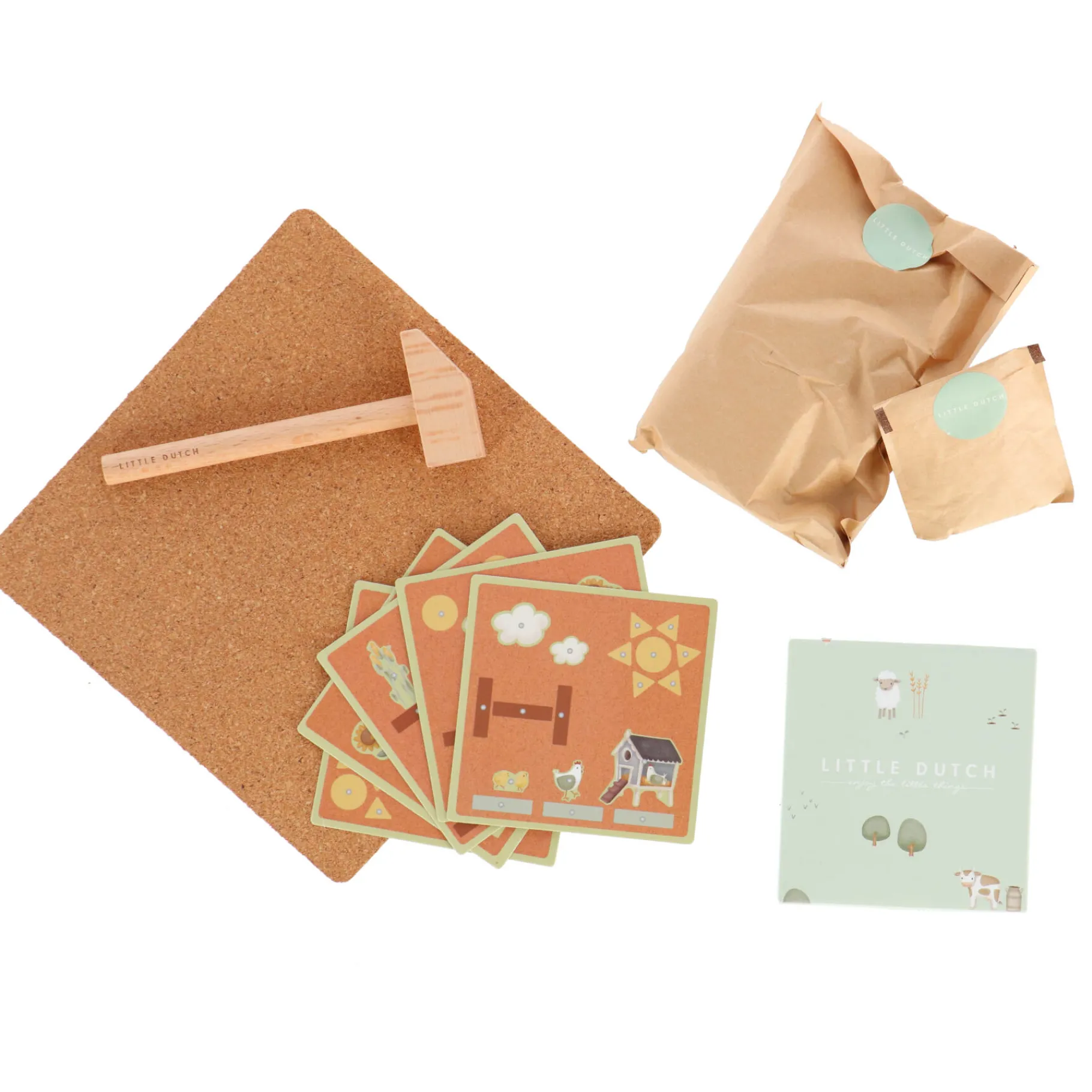 Babyspeelgoed>Tiamo Little Farm Hamertje Tik