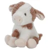 Plucheknuffels> Little Farm Knuffel Koe 25cm