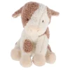 Plucheknuffels>Tiamo Little Farm Knuffel Koe 17cm