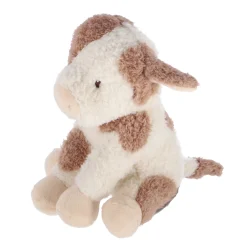 Plucheknuffels>Tiamo Little Farm Knuffel Koe 17cm
