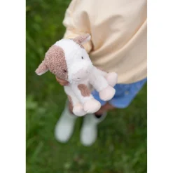 Plucheknuffels></noscript>Tiamo Little Farm Knuffel Koe 17cm