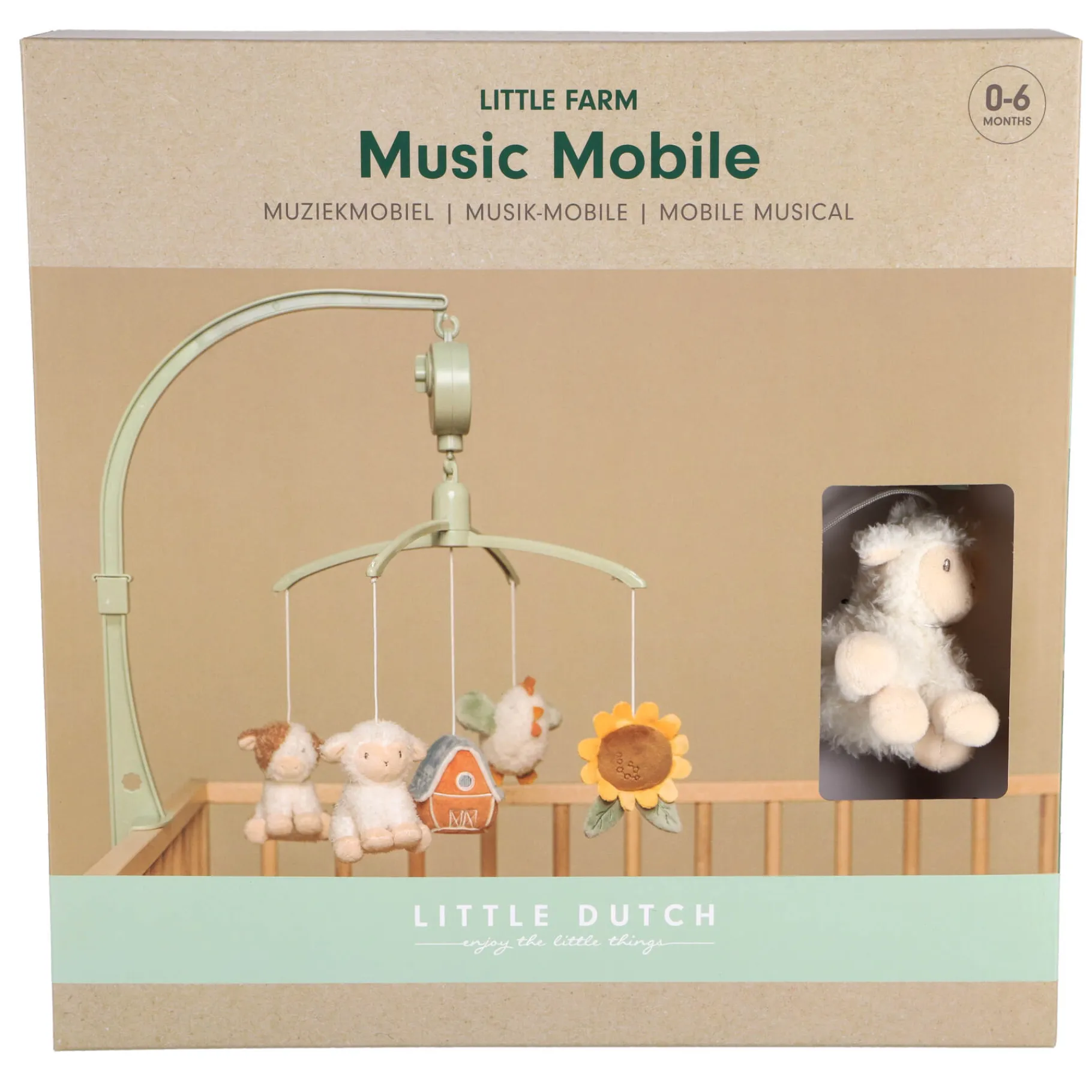 Muziekmobiels>Tiamo Little Farm Muziekmobiel