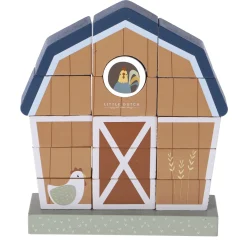 Babyspeelgoed>Tiamo Little Farm Stapel Boerderijhuis