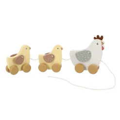 Plucheknuffels>Tiamo Little Farm Trekdier Kippen