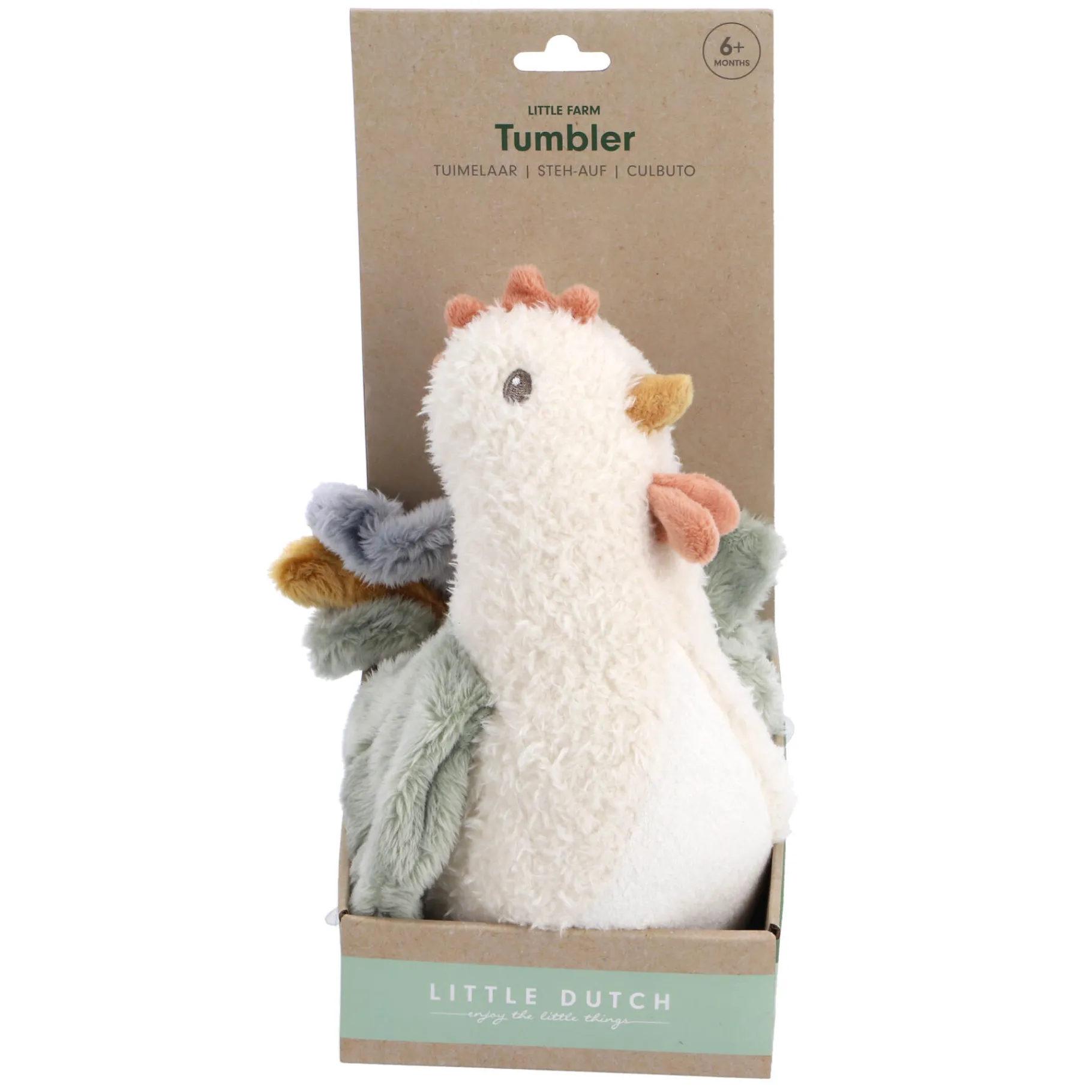 Babyspeelgoed>Tiamo Little Farm Tuimelaar Kip