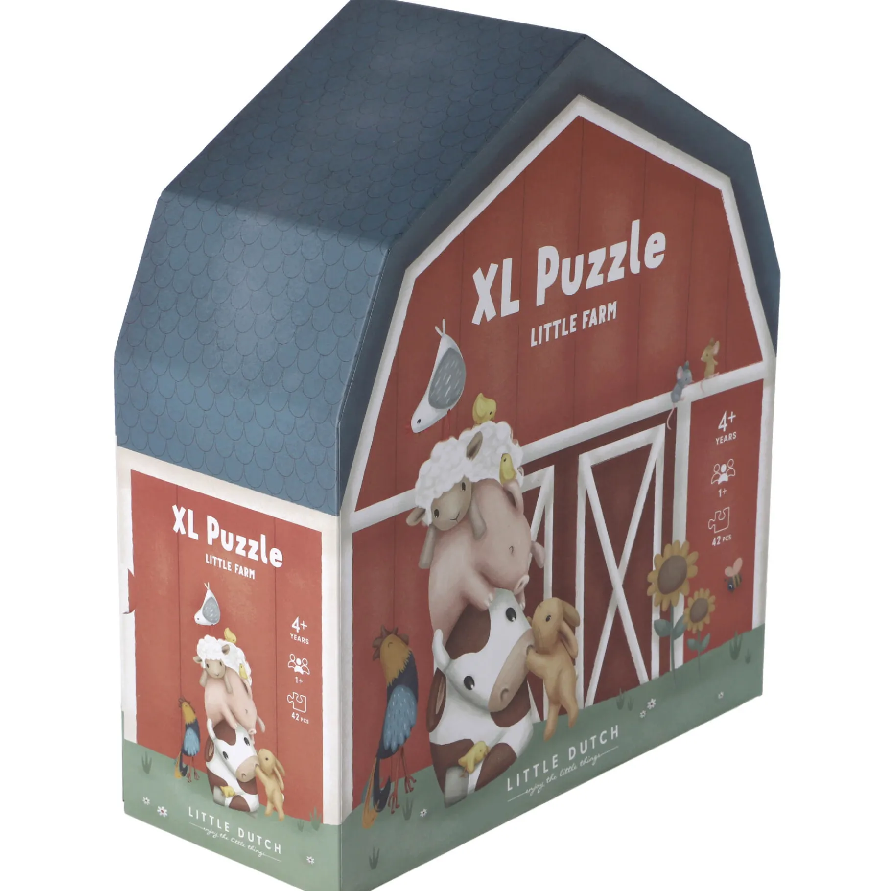 Babyspeelgoed>Tiamo Little Farm Vloerpuzzel
