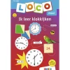 Educatief Baby- En Peuterspeelgoed> Loco Oefenboekje Maxi Klokkijken