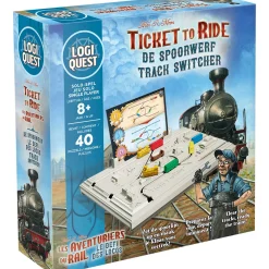 Denkspellen>Asmodee Logiquest Ticket To Ride - De Spoorwerf