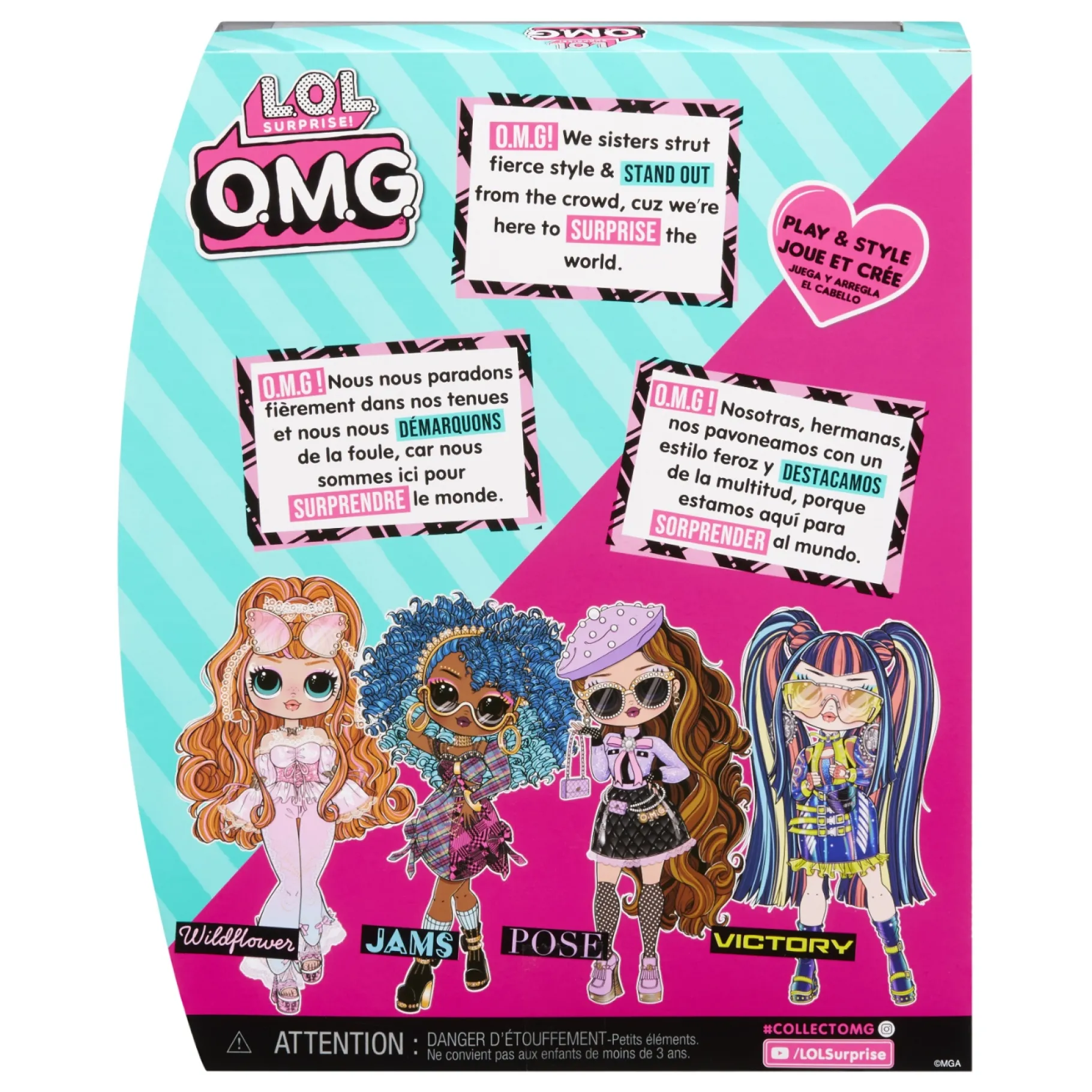 Speelsets|Tienerpoppen> LOL  Surprise OMG Core Jams