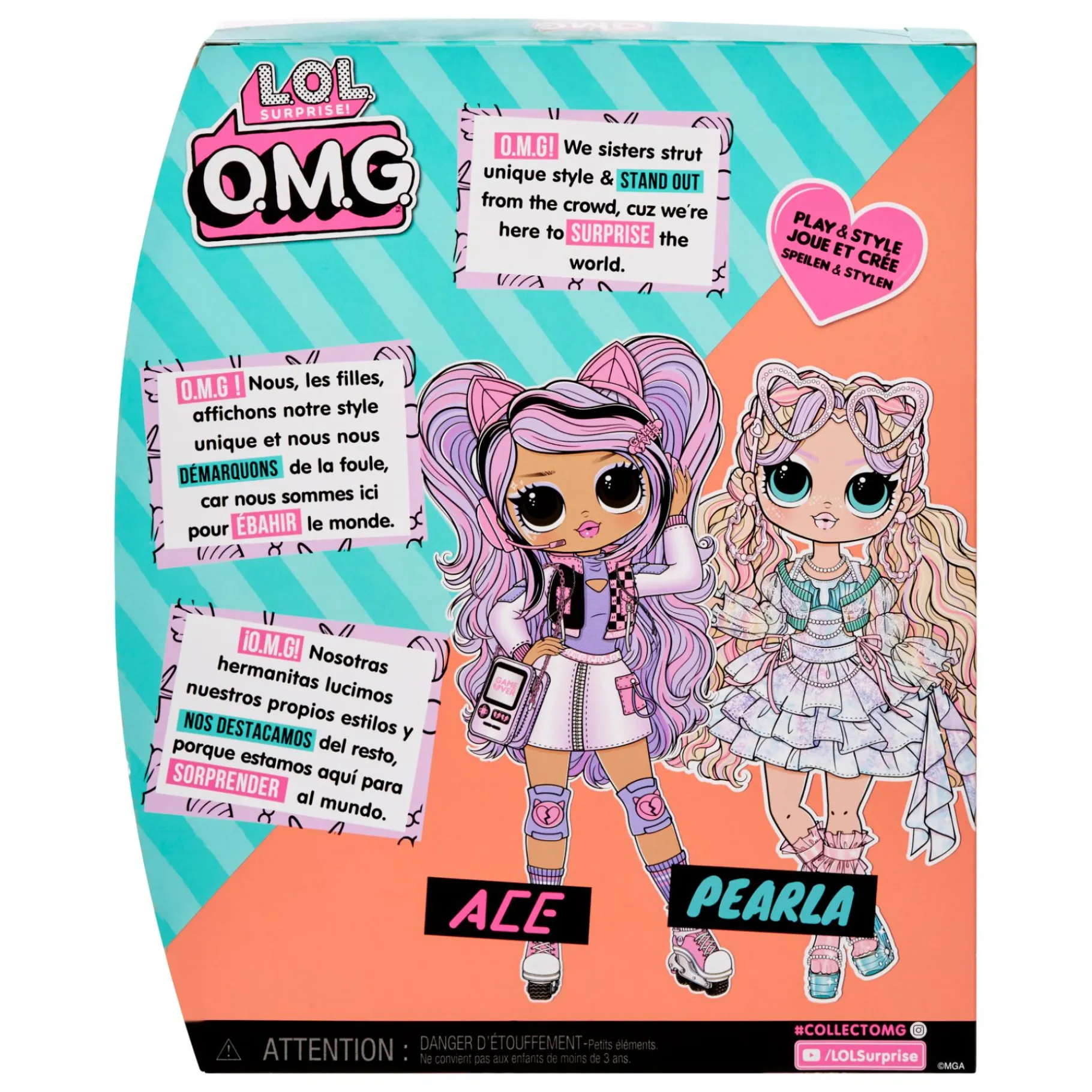 Tienerpoppen|Meisjes> L.O.L. Surprise OMG Core Pearl