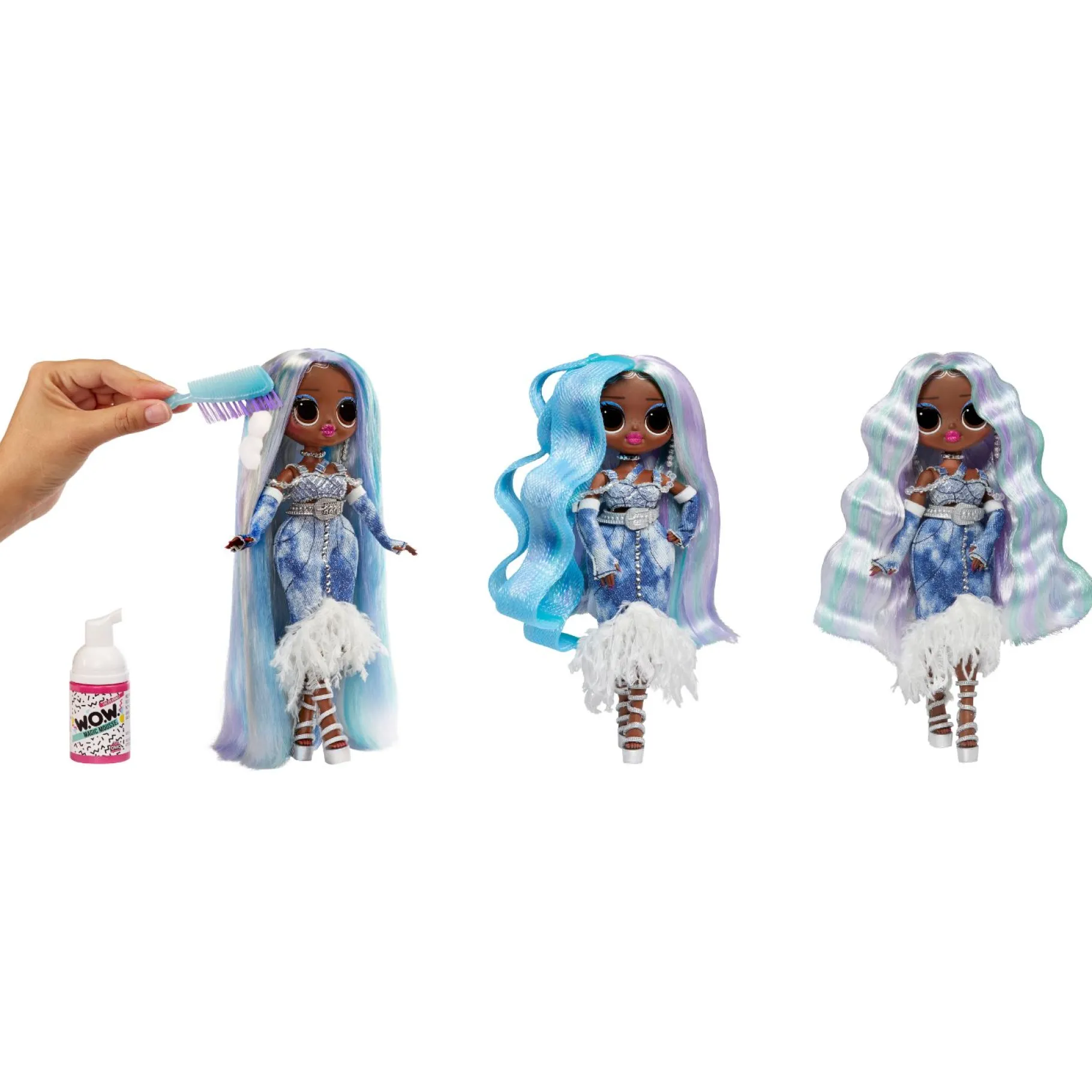 Tienerpoppen|Meisjes>Mga L.O.L. Surprise OMG Fashion Show Hair Edition - Lady Braids