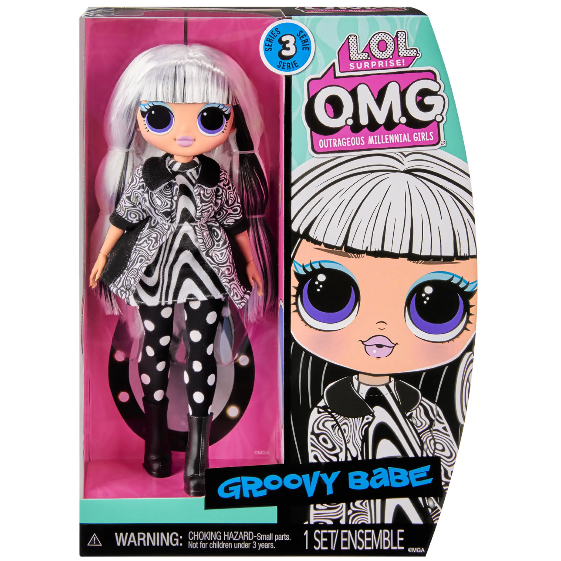 Speelsets|Meisjes>Mga L.O.L. Surprise! O.M.G HoS Doll S3 Groovy Babe