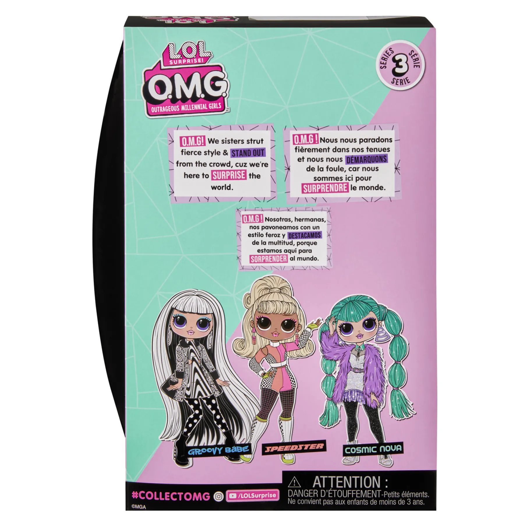 Meisjes>Mga L.O.L. Surprise! O.M.G HoS S3 Cosmic Nova Modepop