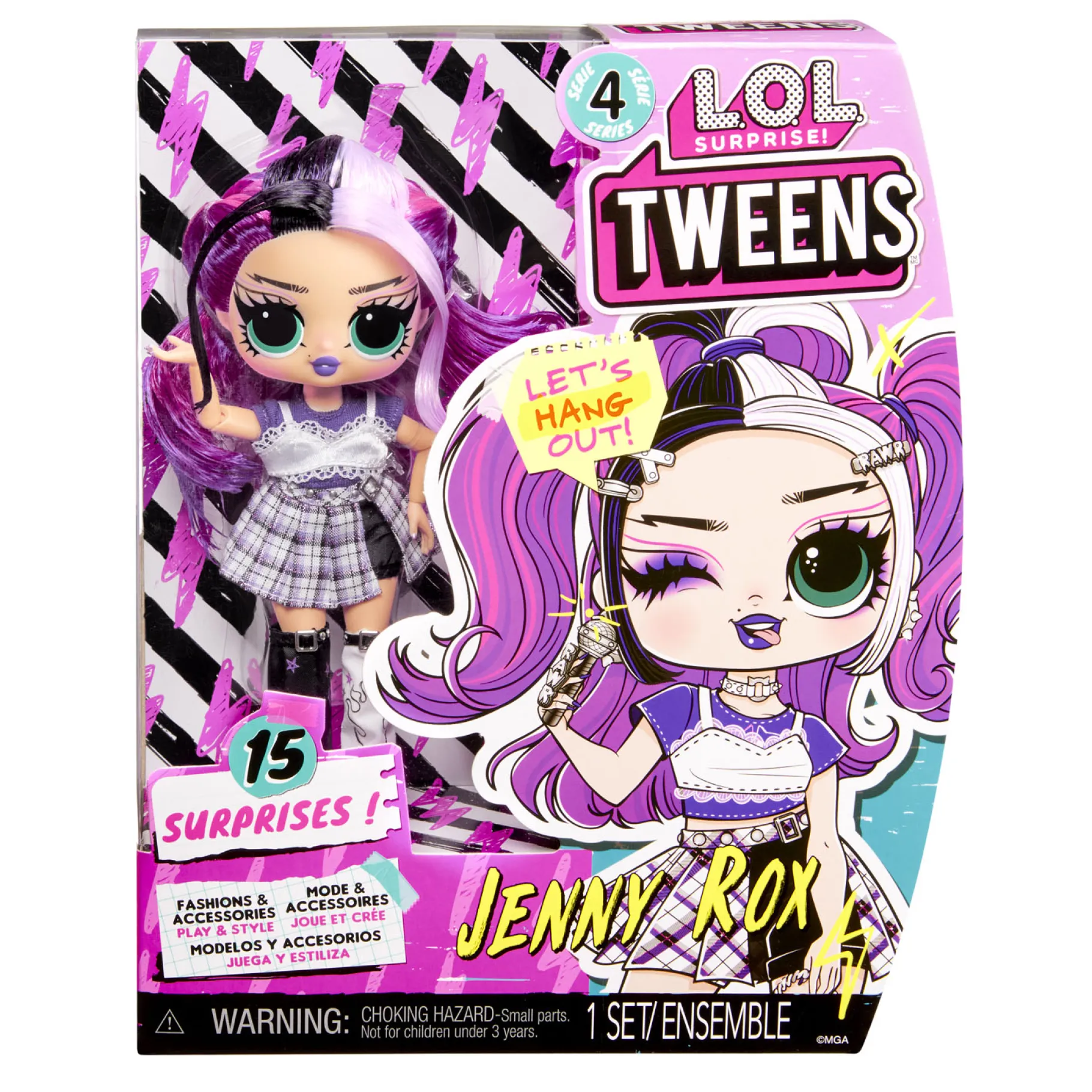 Meisjes>Mga L.O.L. Surprise! Tweens S4 Doll Jenny Rox