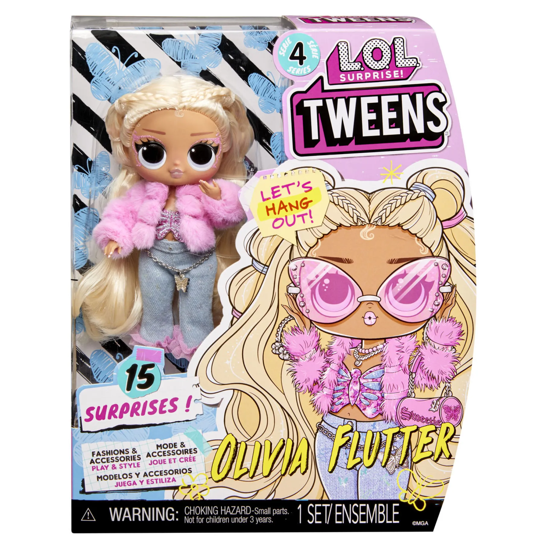 Meisjes>Mga L.O.L. Surprise! Tweens S4 Doll Olivia Flutter