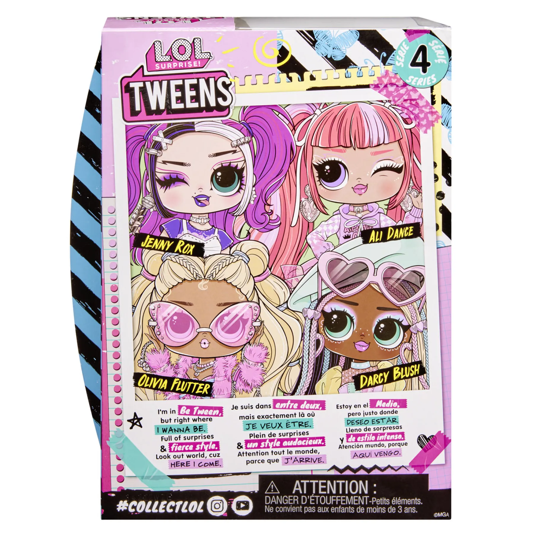 Meisjes>Mga L.O.L. Surprise! Tweens S4 Doll Olivia Flutter