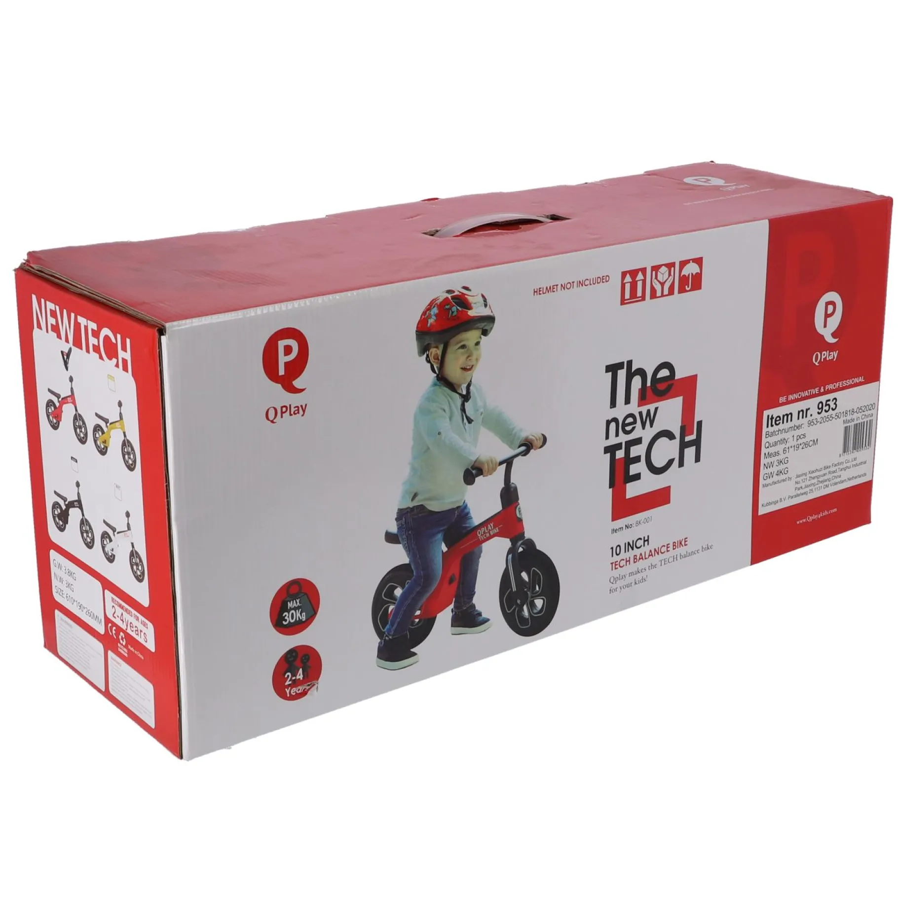 Loopfiguren> Loopfiets Rood Qplay