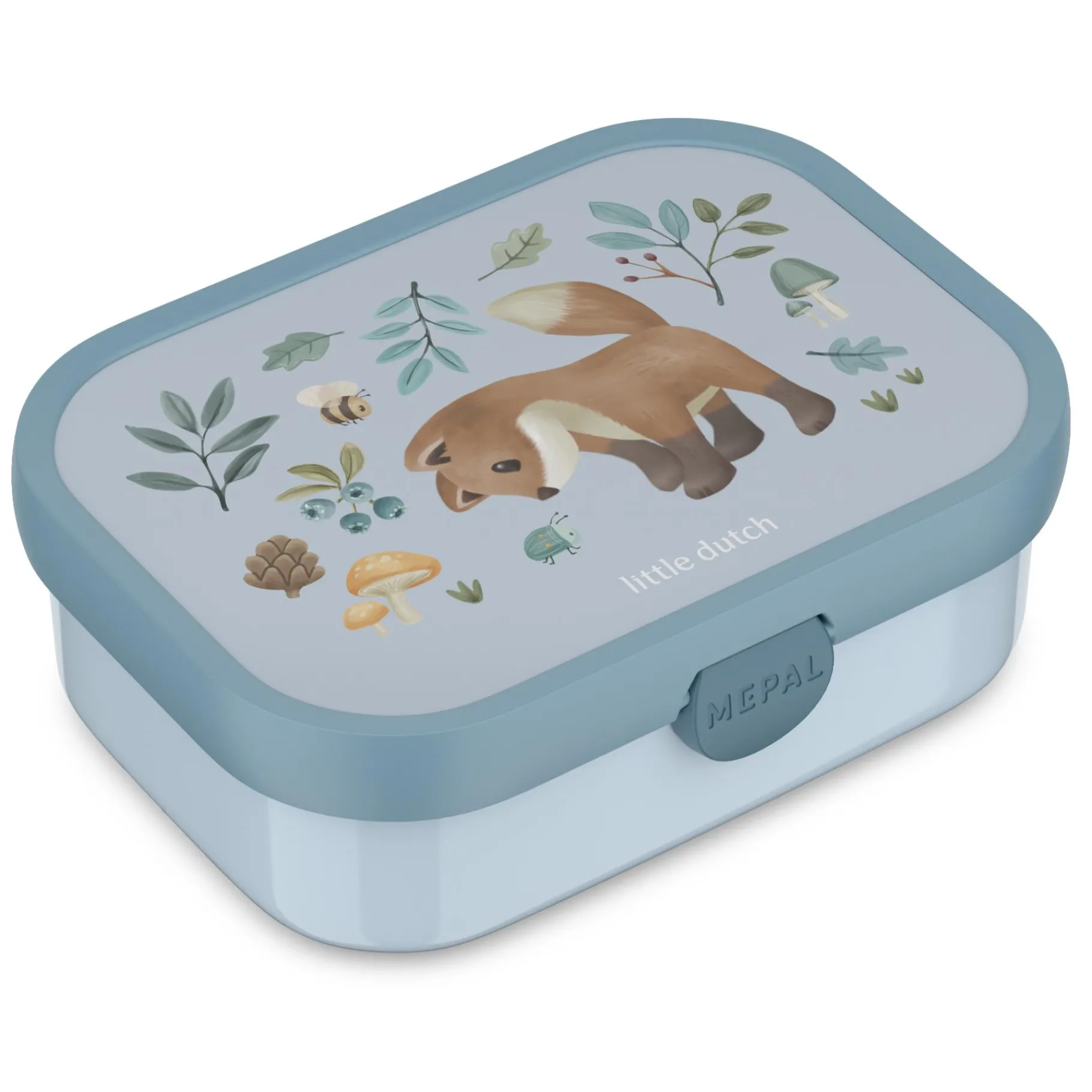 Schoolbekers En Broodtrommels>Mepal Lunchbox campus - forest friends
