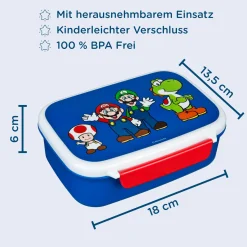 Schoolbekers En Broodtrommels></noscript> Lunchbox Super Mario
