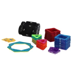 3D Puzzels>Science Magnetische tegels diverse vormen 40 delig 5,5 Cm