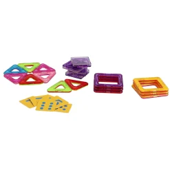 3D Puzzels>Science Magnetische tegels diverse vormen 20 delig 6,5 Cm
