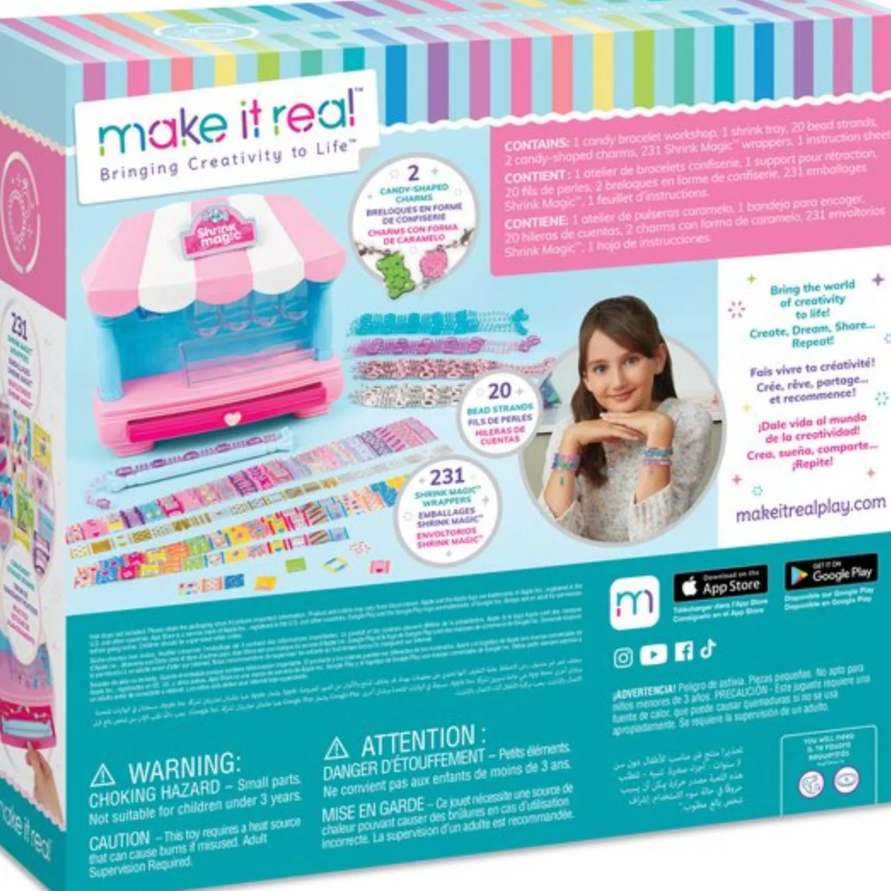 Jongens|Speelsets> Make It Real krimp magische snoepwinkel